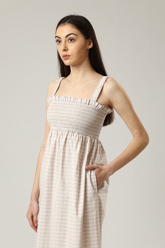 Платье макси Levi`s Бежевый