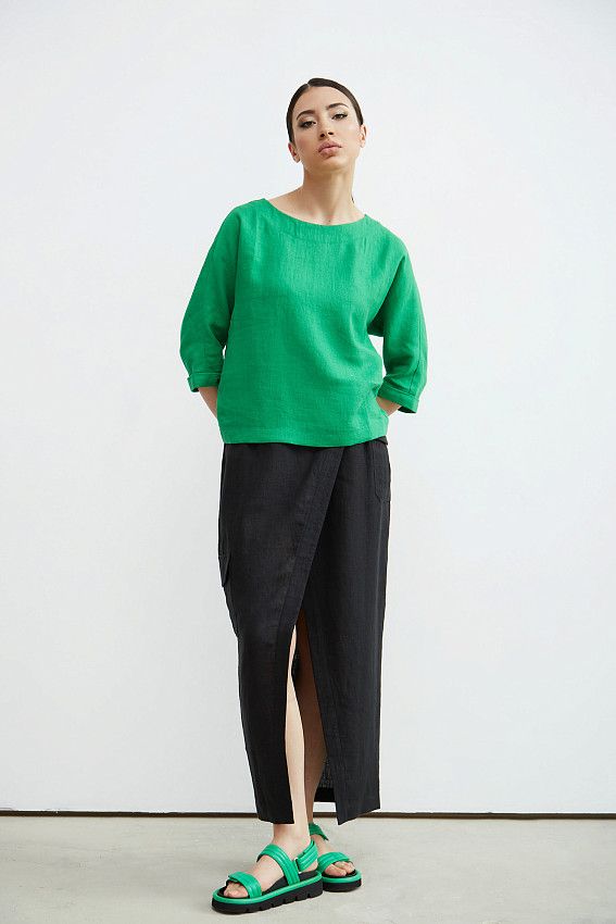 Блуза The Hills Зеленый