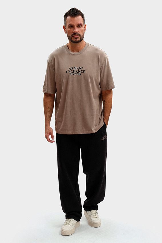 Футболка Armani Exchange Коричневый