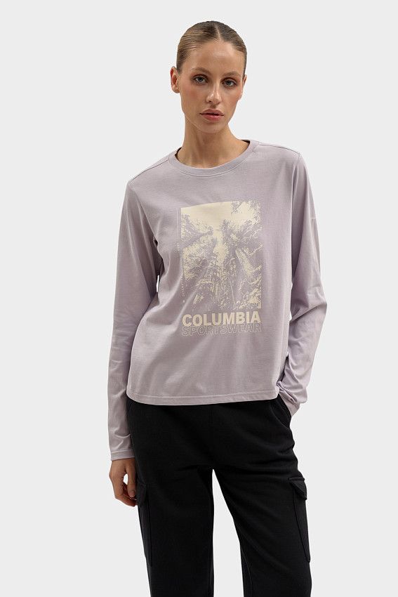 Лонгслив Columbia Фиолетовый