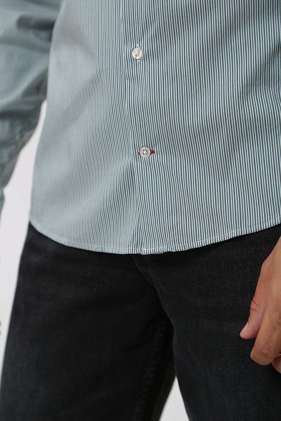 Сорочка д/р Strellson Зеленый