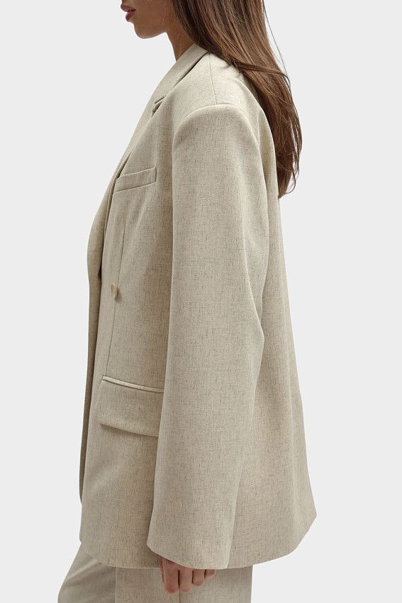 Пиджак The Hills Молочный