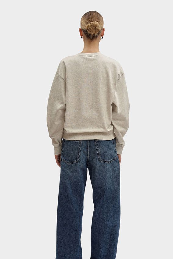 Свитшот Calvin Klein Jeans Молочный