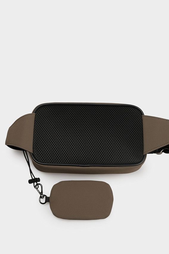 Сумка поясная Emporio Armani Коричневый