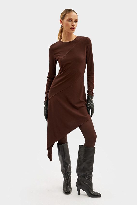 Платье Van Mich Коричневый