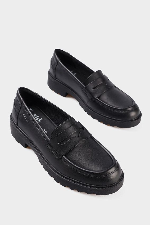 Лоферы Geox Черный