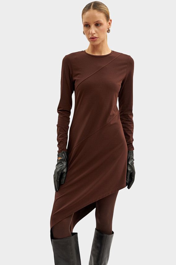 Платье Van Mich Коричневый