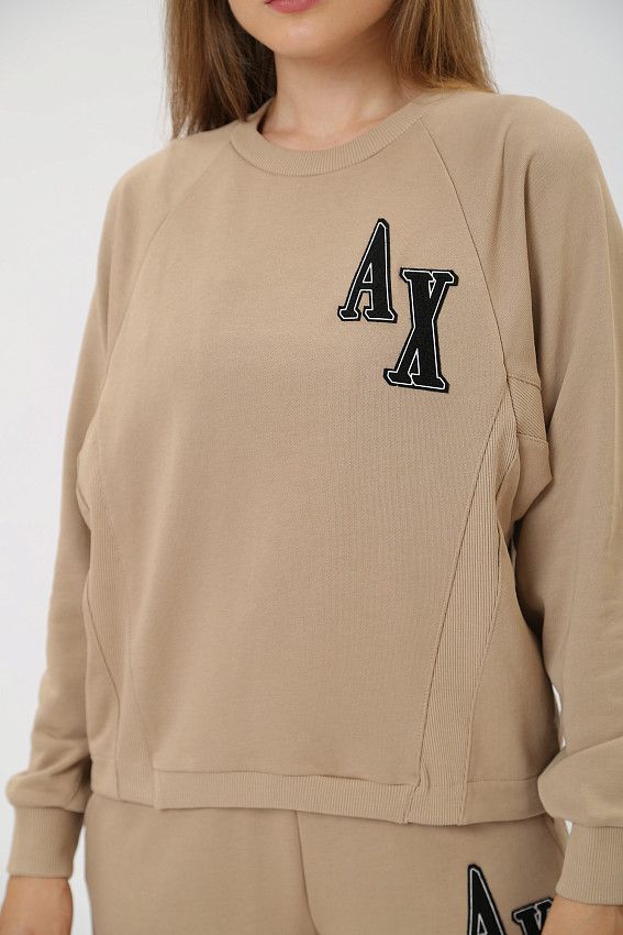 Свитшот Armani Exchange Бежевый
