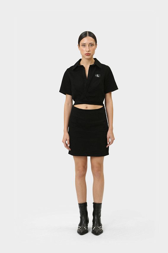 Платье джинсовое Calvin Klein Jeans Черный