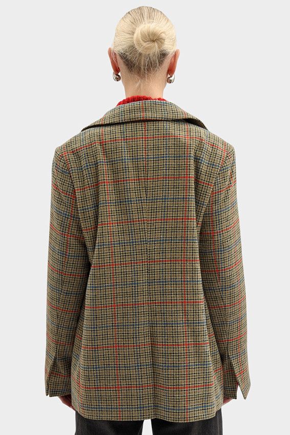 Пиджак Mustang Зеленый