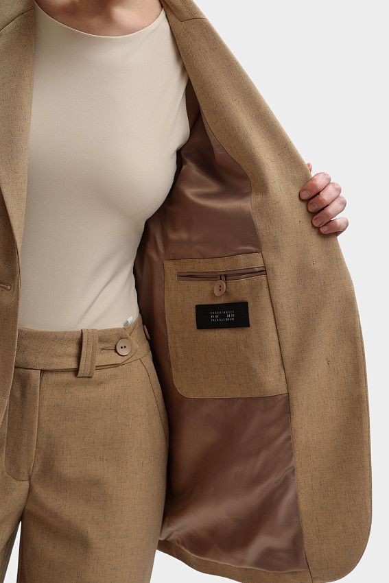 Пиджак The Hills Бежевый