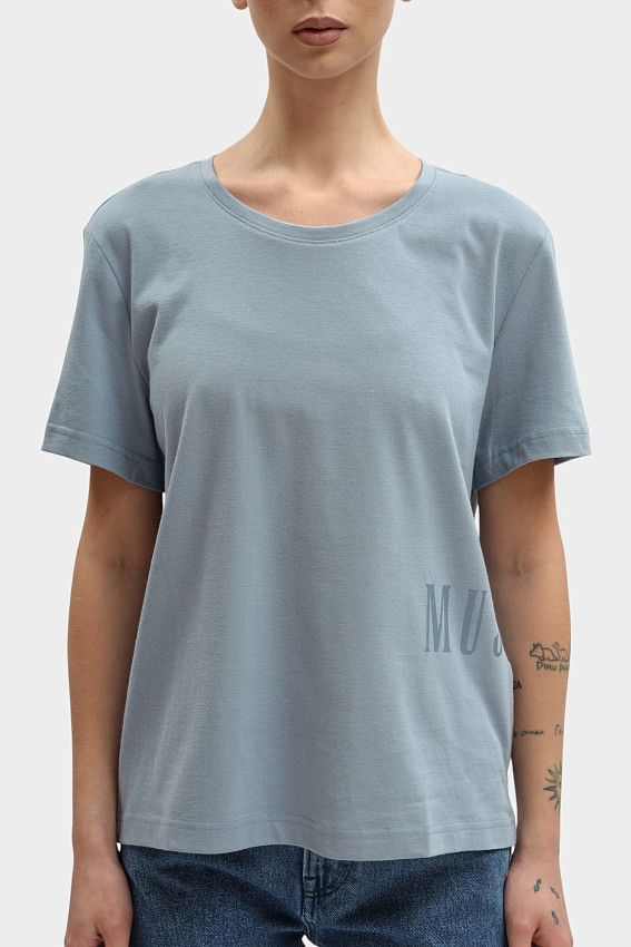 Футболка Mustang Голубой