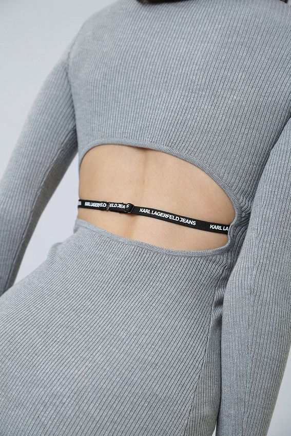 Платье Karl Lagerfeld Jeans Серый