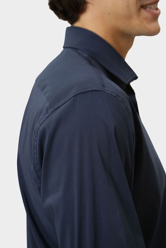 Сорочка д/р Strellson Синий