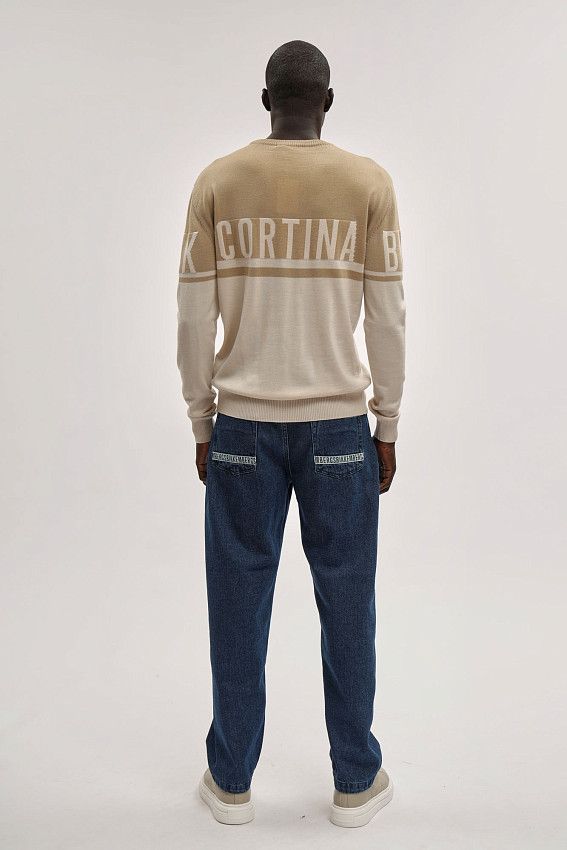 Джемпер Bikkembergs Бежевый