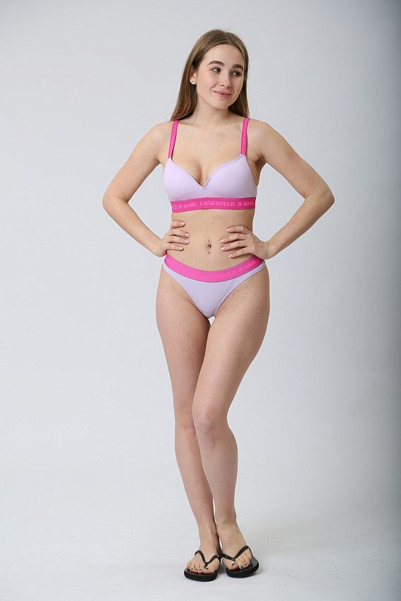 Топ Karl Lagerfeld Фиолетовый