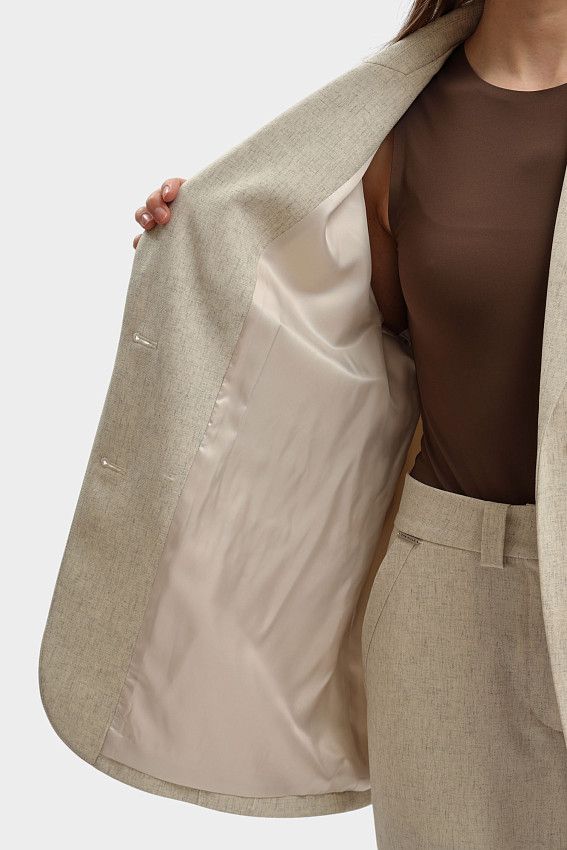 Пиджак The Hills Молочный