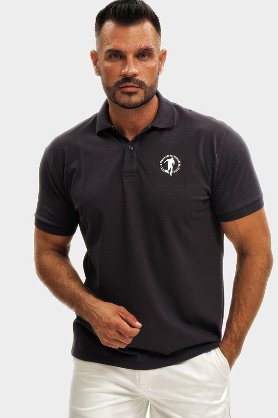 Поло Bikkembergs Фиолетовый