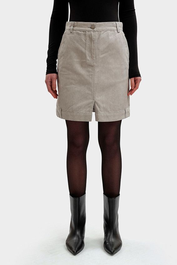 Юбка джинсовая The Hills Бежевый