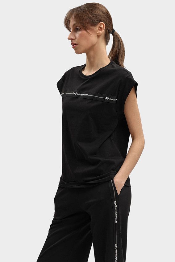 Футболка EA7 Черный