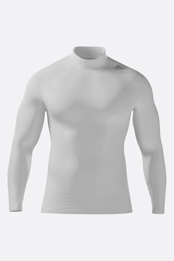 Лонгслив компрессионный Adidas Белый