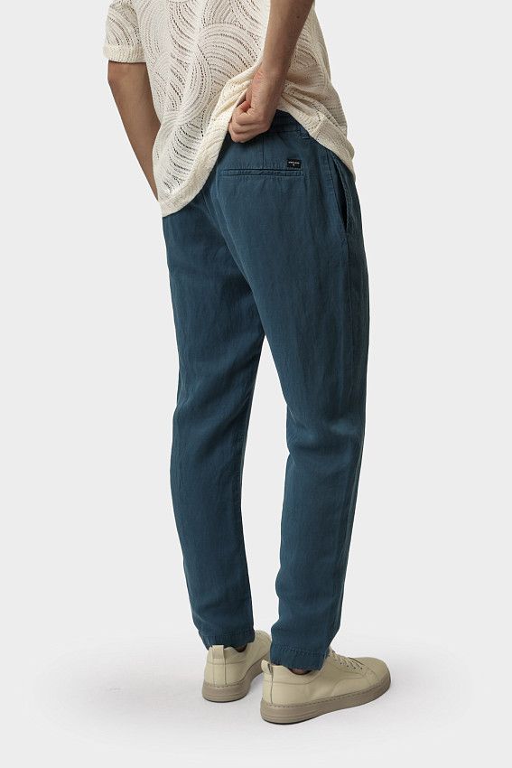 Брюки льняные Strellson Черный