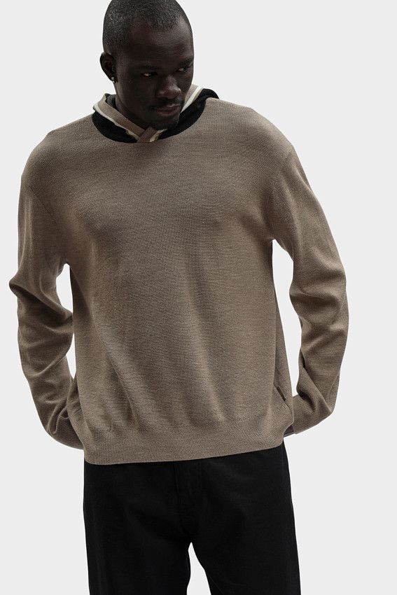 Худи Armani Exchange Коричневый