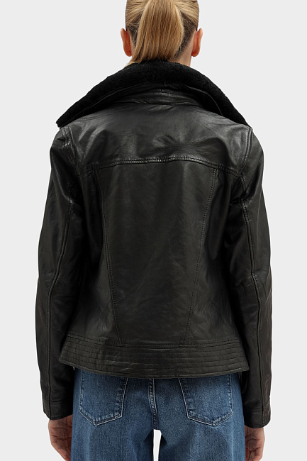 Куртка кожаная Mustang