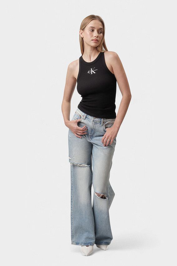 Топ Calvin Klein Jeans Черный