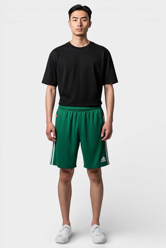 Шорты игровые Adidas Зеленый