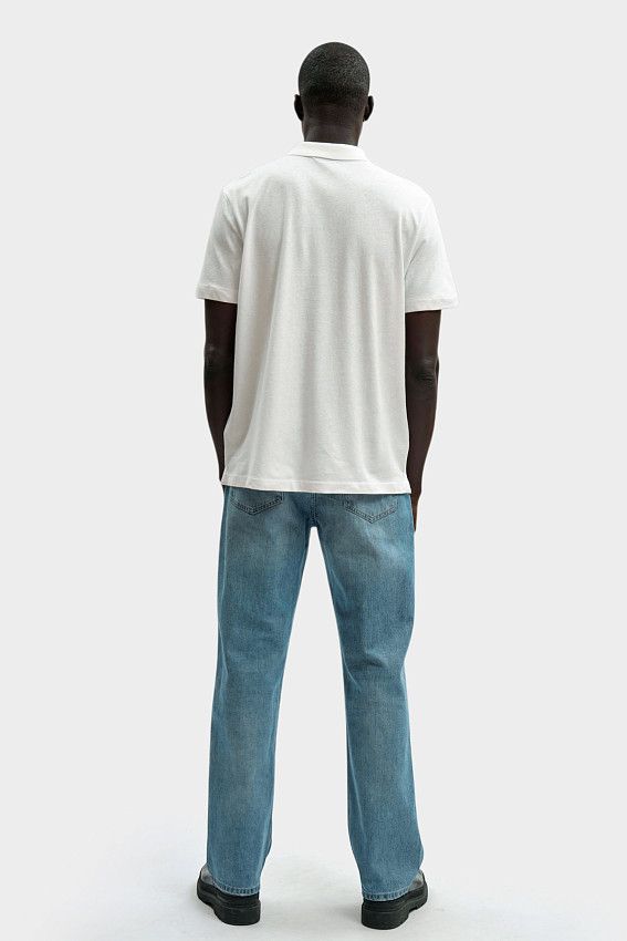 Поло Strellson Белый