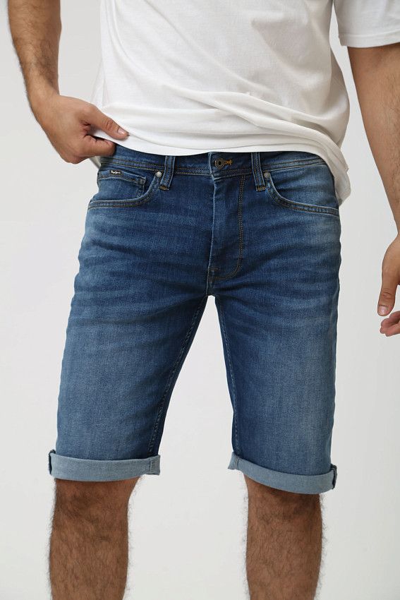 Шорты джинсовые Pepe Jeans Синий