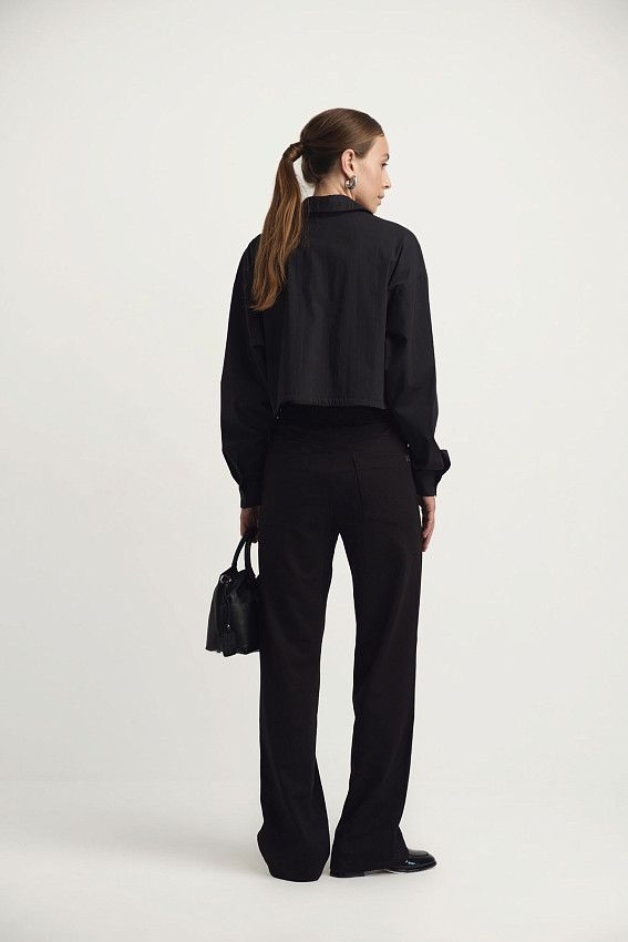 Рубашка с длинным рукавом The Hills Черный