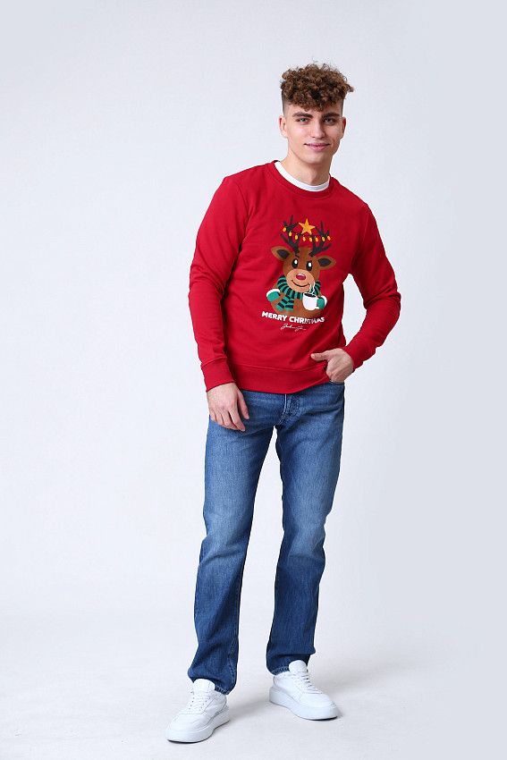 Свитшот Jack &amp; Jones Красный