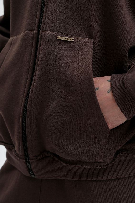 Толстовка The Hills Коричневый