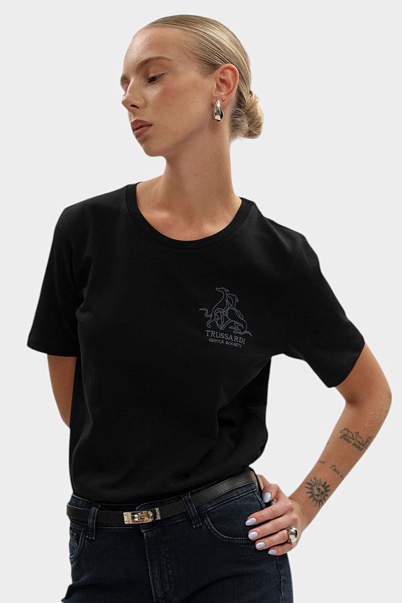 Футболка Trussardi Черный
