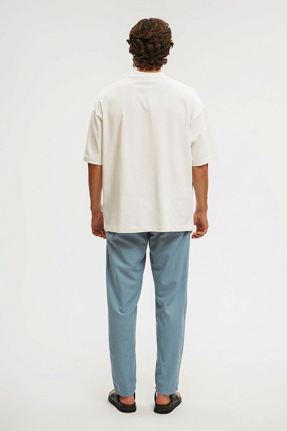 Брюки льняные Van Mich Серый