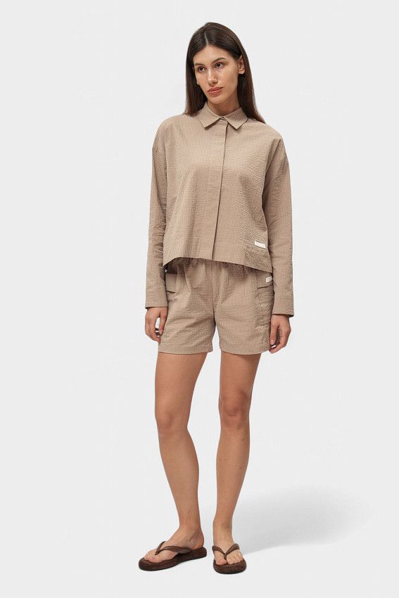 Рубашка EA7 Бежевый