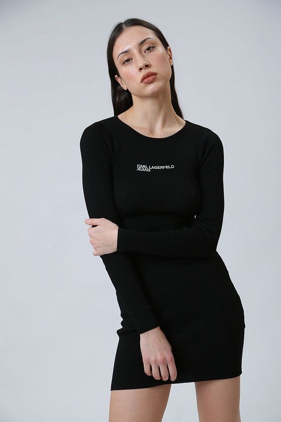Платье Karl Lagerfeld Jeans Черный