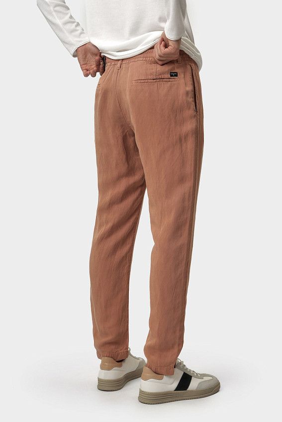 Брюки льняные Strellson Бежевый