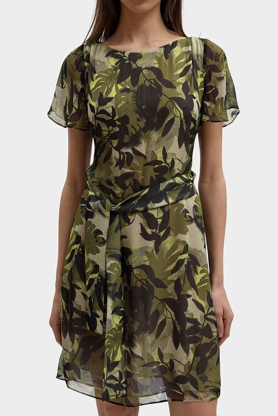 Платье Armani Exchange Зеленый