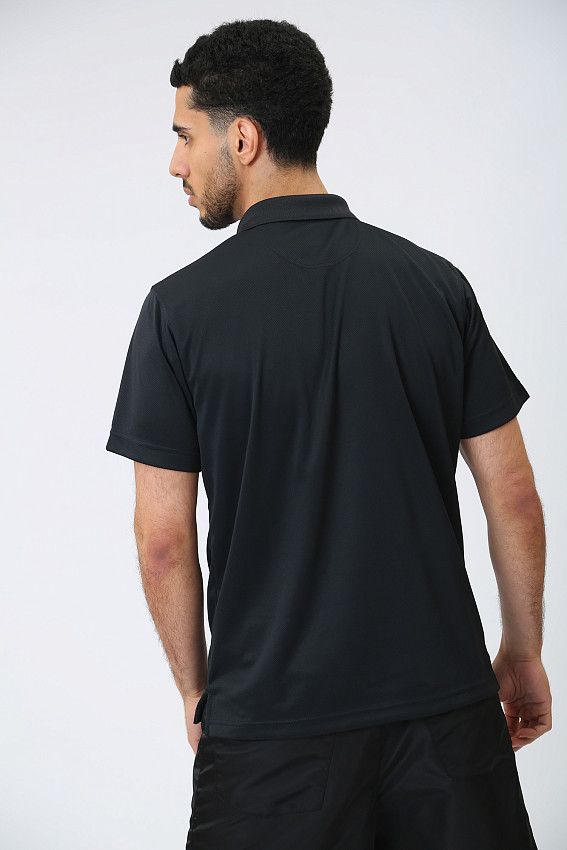 Поло Columbia Черный