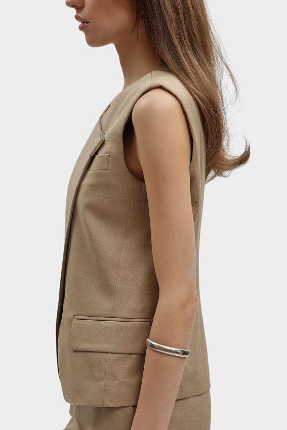 Жилетка Karl Lagerfeld Бежевый