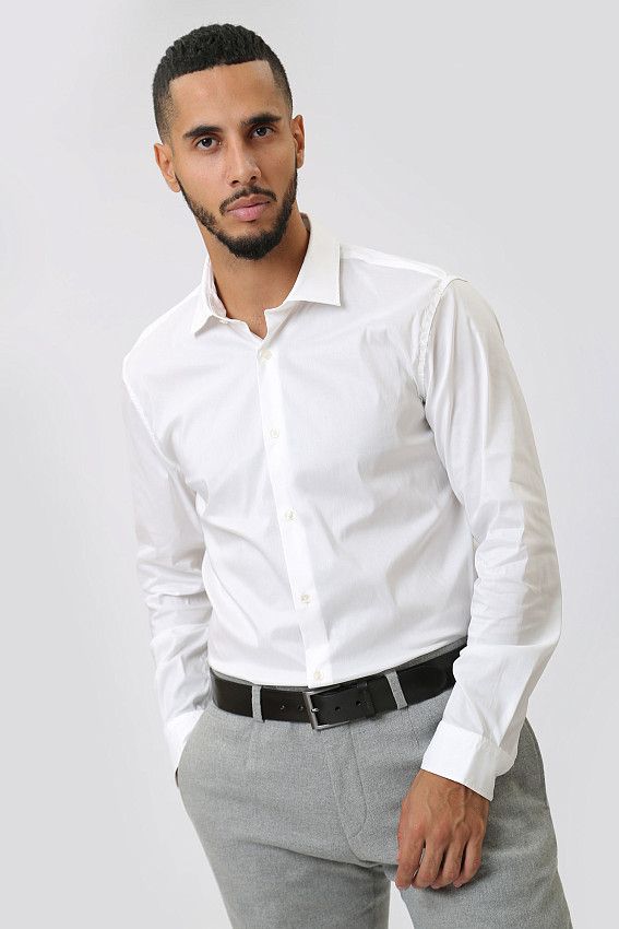 Сорочка д/р Strellson Белый