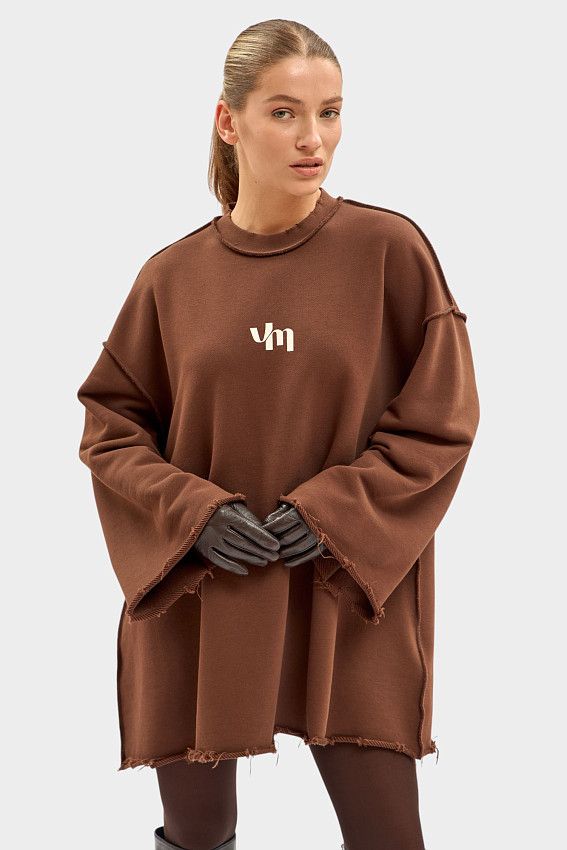 Платье Van Mich Коричневый