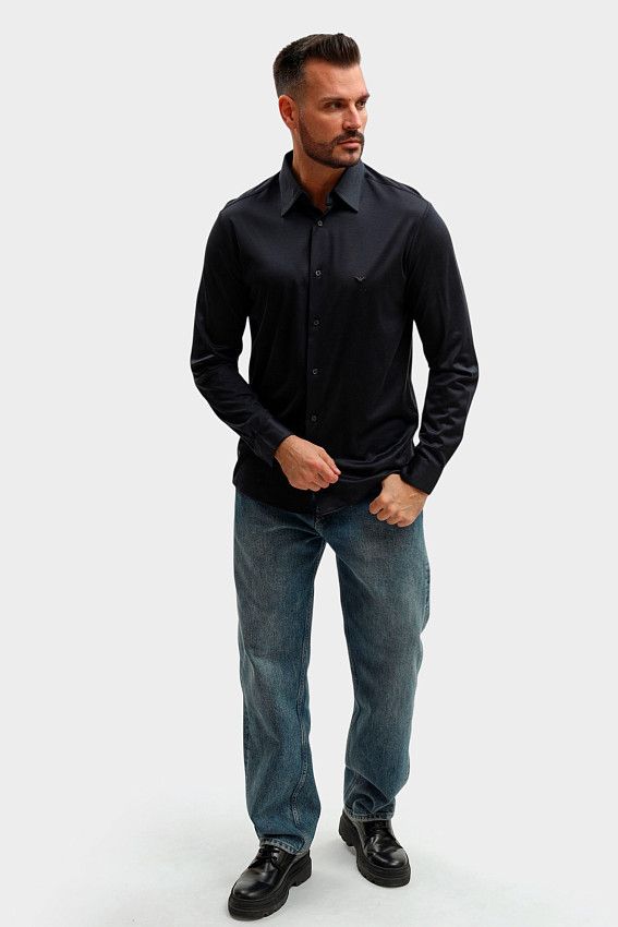 Рубашка Emporio Armani Синий