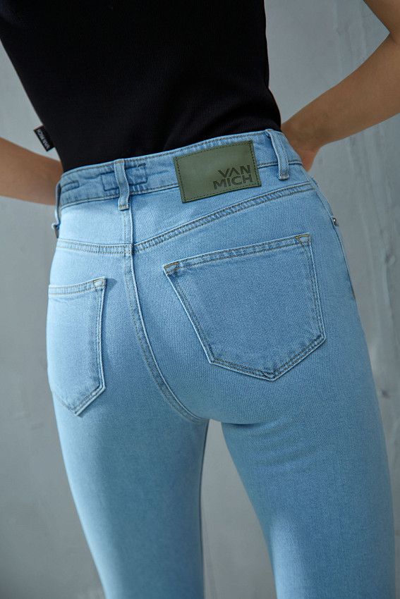 Джинсы HIGH RISE SUPER SKINNY  Van Mich