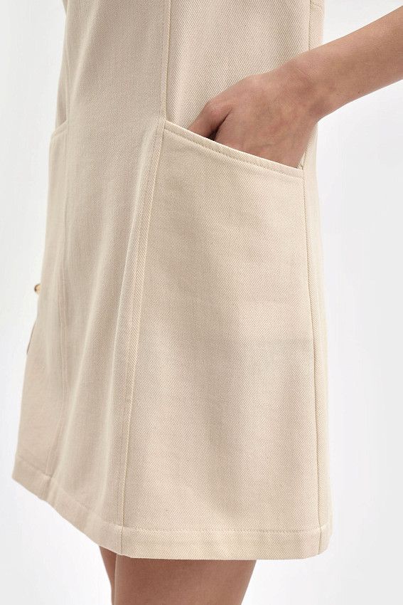 Платье The Hills Бежевый