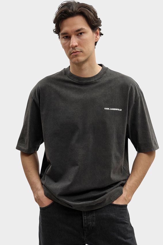 Футболка Karl Lagerfeld Серый