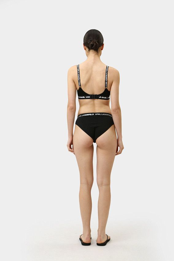 Топ Karl Lagerfeld Черный